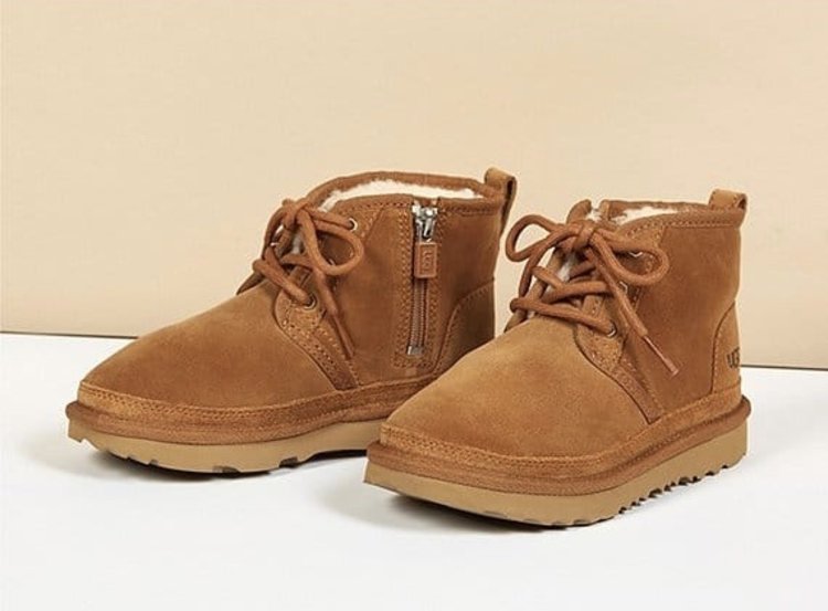 UGG UGG Toddler's Neumel Chestnut Suede Boot