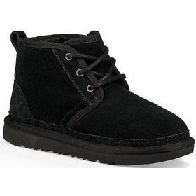 UGG UGG Kids Neumel Black Suede Boot