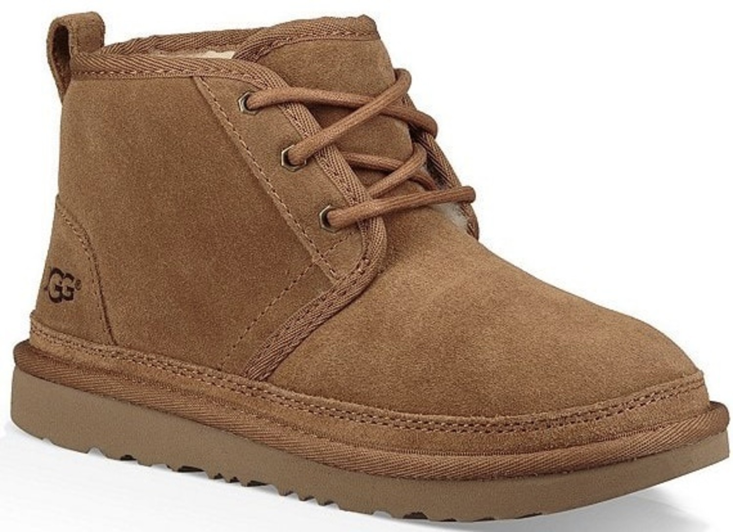 UGG Kid's Neumel Chestnut Suede Boot - Continental Shoes