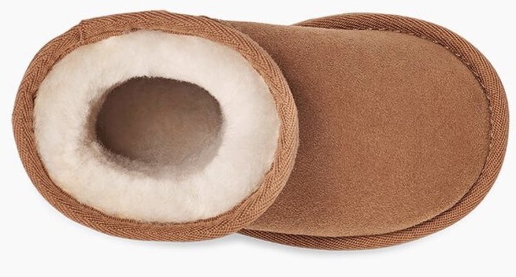 UGG UGG Toddler's Classic Short II Chestnut Boot