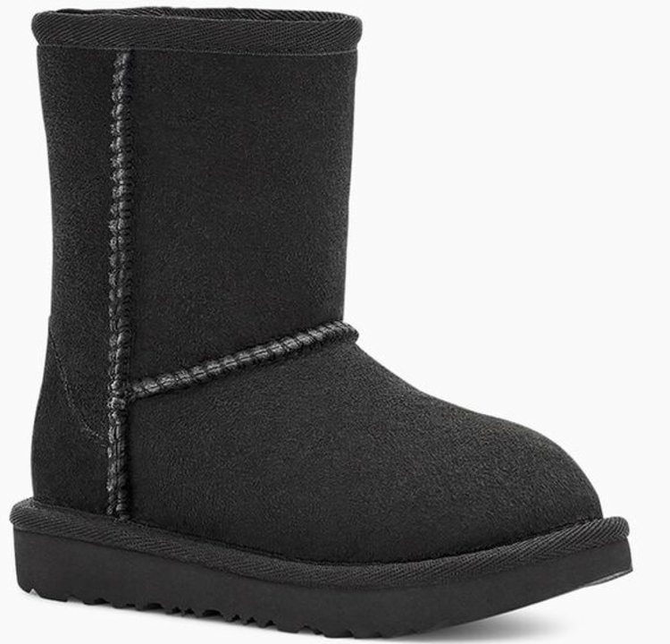 UGG UGG Toddler's Classic Short II Black Boot