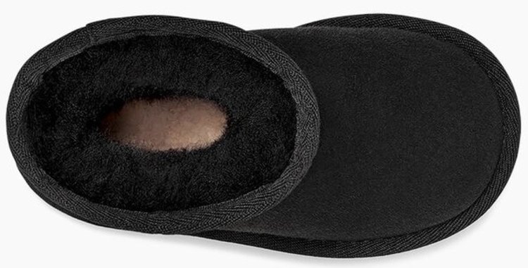 UGG UGG Toddler's Classic Short II Black Boot