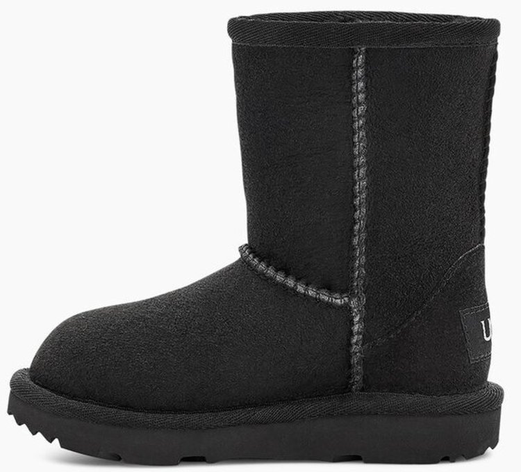 UGG UGG Toddler's Classic Short II Black Boot