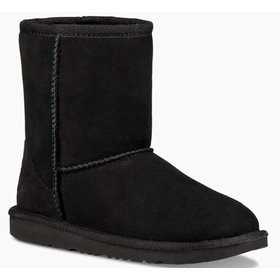 UGG UGG Kids Classic Short II Black Boot