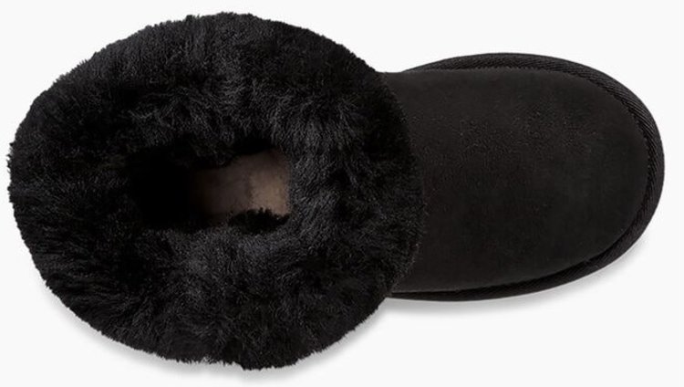 UGG UGG Kids Classic Short II Black Boot