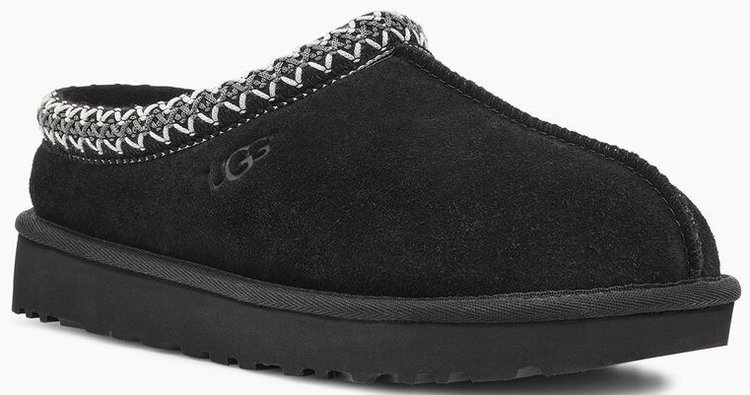 UGG UGG Men's Tasman Black Suede Slipper
