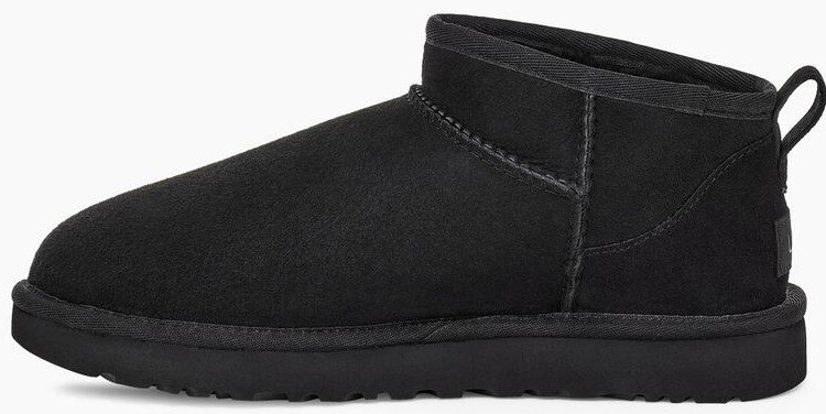 UGG UGG Women's Classic Ultra Mini Black  Boot