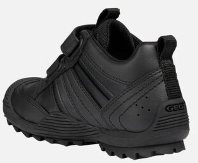 Geox Geox Boy's Savage Black Sneaker