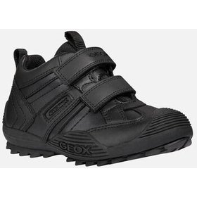 Geox Geox Boy's Savage Black Sneaker