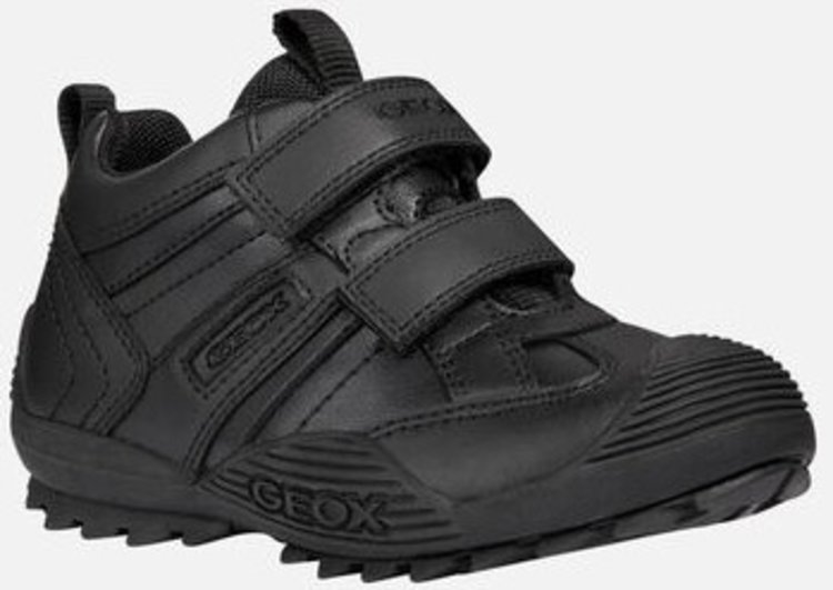 Geox Geox Boy's Savage Black Sneaker
