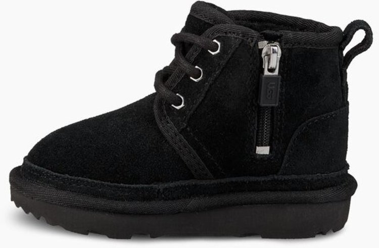 UGG UGG Toddler's Neumel II Black Suede Boot