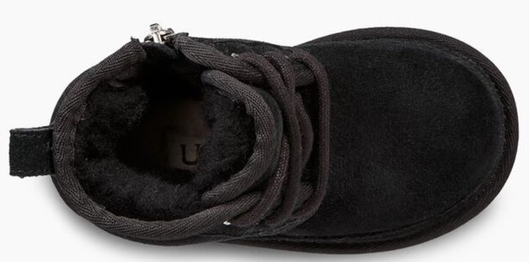 UGG UGG Toddler's Neumel II Black Suede Boot