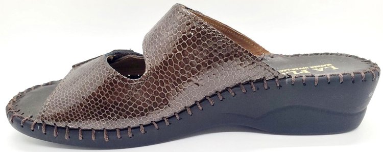 La Plume La Plume Women's Jessica Dark Brown Combo