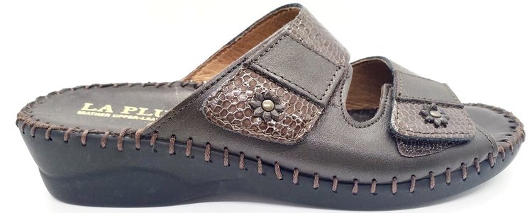 La Plume La Plume Women's Jessica Dark Brown Combo