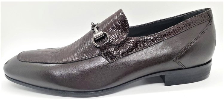 Giovanni Conti Giovanni Conti Men's Brown Chain Loafer