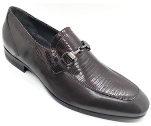 GIOVANNI CONTI レザー ヴァンプローファー 黒 44 giovanni-conti-giovanni-conti-