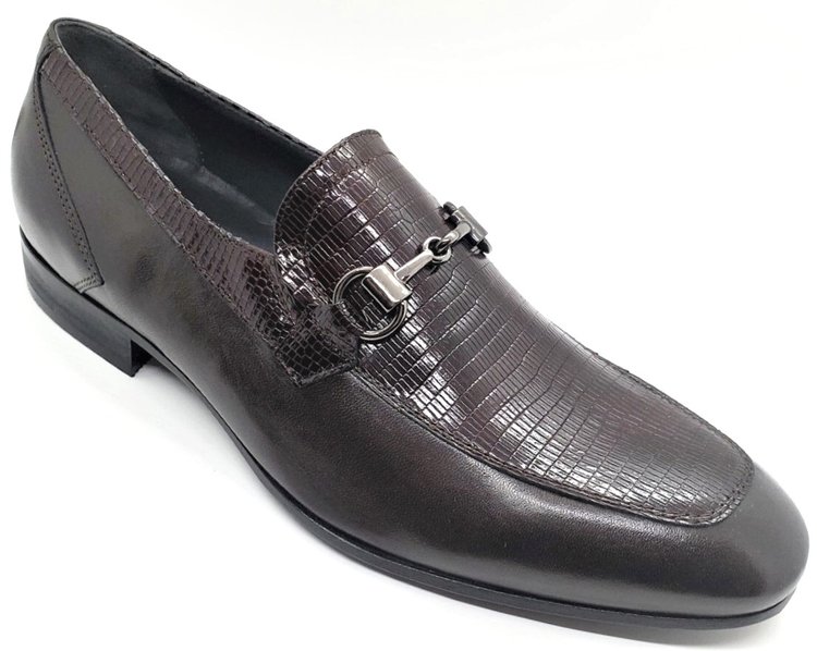 Giovanni Conti Giovanni Conti Men's Brown Chain Loafer