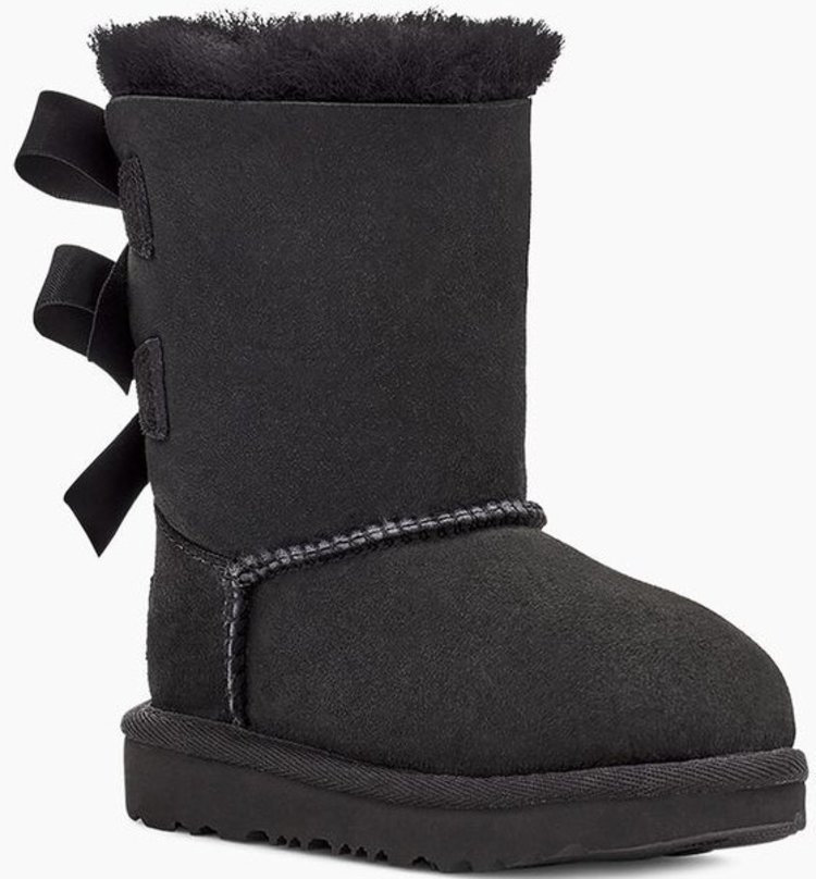 UGG UGG Toddler Girl's Bailey Bow II Black