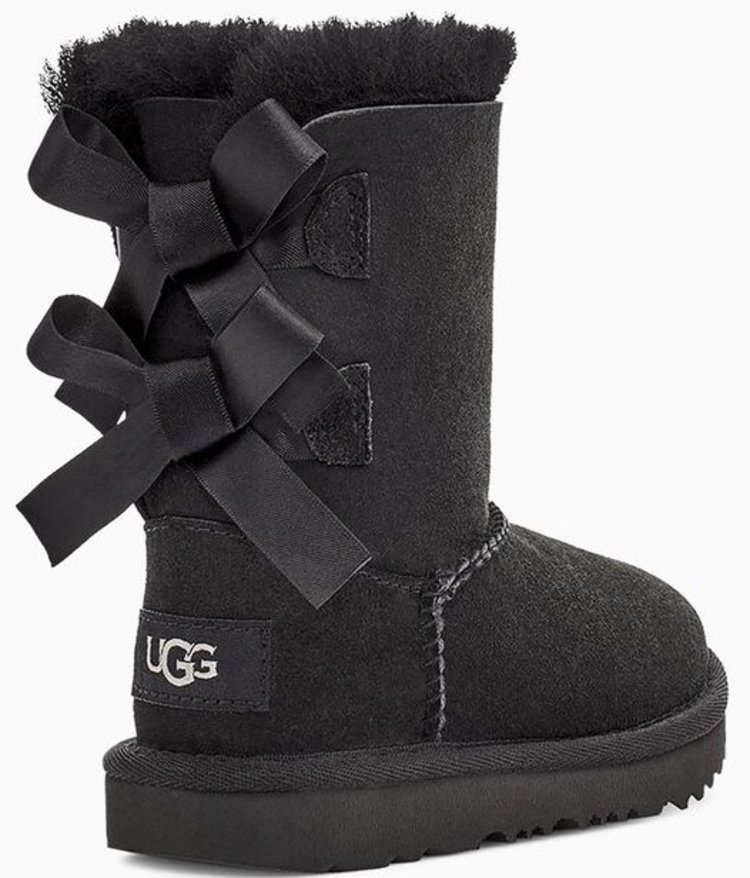 UGG UGG Toddler Girl's Bailey Bow II Black