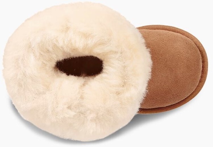 UGG UGG Toddler Girl's Bailey Button II Chestnut