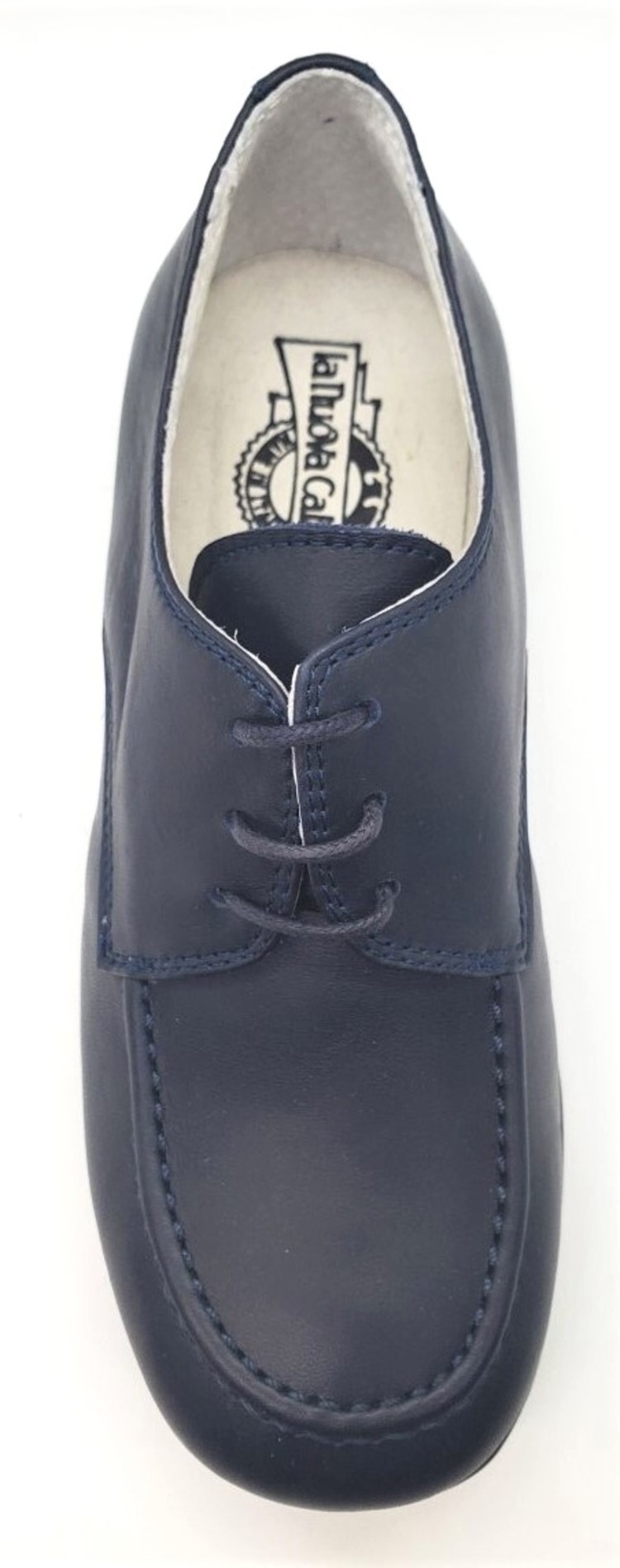 La Nuova California La Nuova California 3706 Boy's Blue Dress Shoe