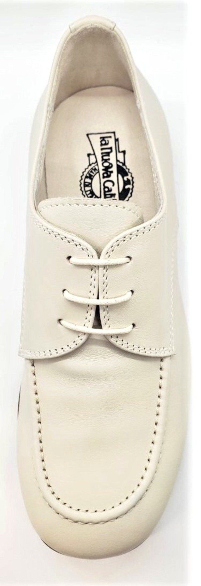 La Nuova California La Nuova California 3706 Boy's Beige Dress Shoe