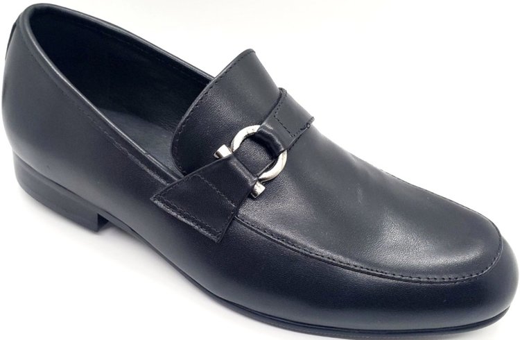 Venettini Venettini Boy's 55-Ace Black Leather