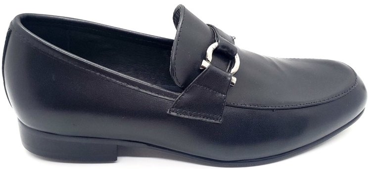 Venettini Venettini Boy's 55-Ace Black Leather