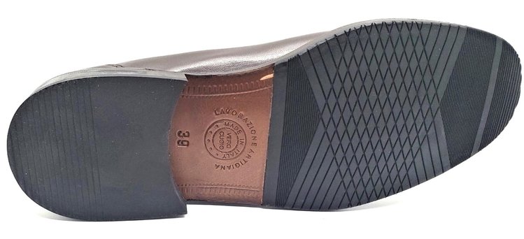 Continental Uomo Continental Uomo 08306  Brown Lace Dress Shoe