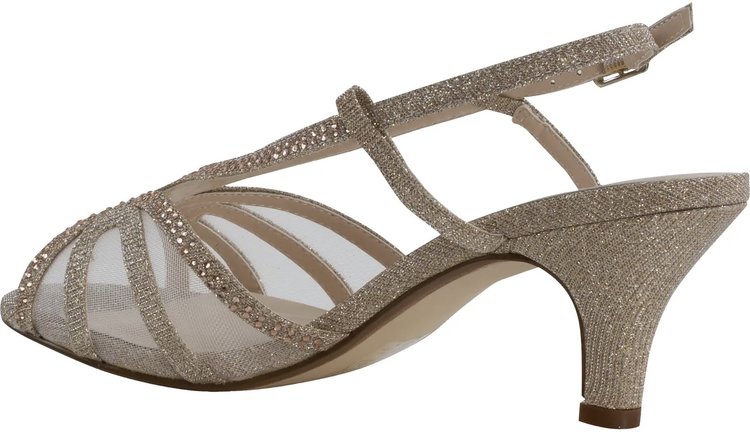 Benjamin Walk Touch Ups Women’s Clara Champagne Strappy Sandal