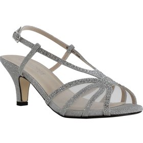 Benjamin Walk Touch Ups Women’s Clara Silver Strappy Sandal