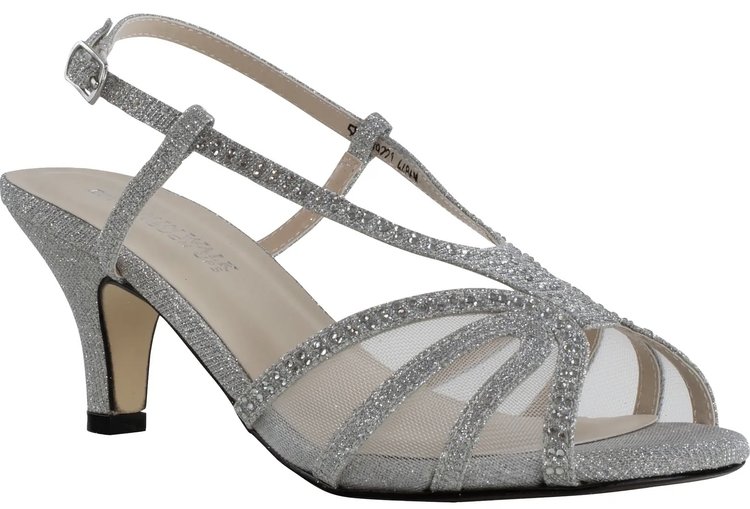Benjamin Walk Touch Ups Women’s Clara Silver Strappy Sandal