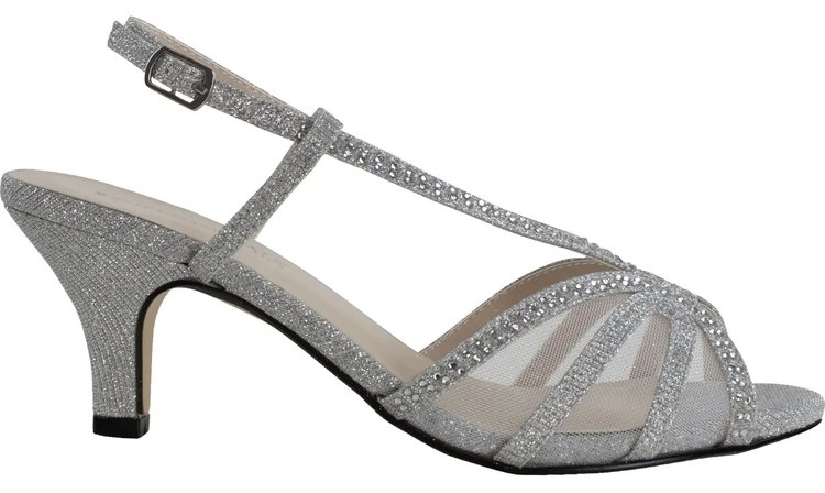 Benjamin Walk Touch Ups Women’s Clara Silver Strappy Sandal