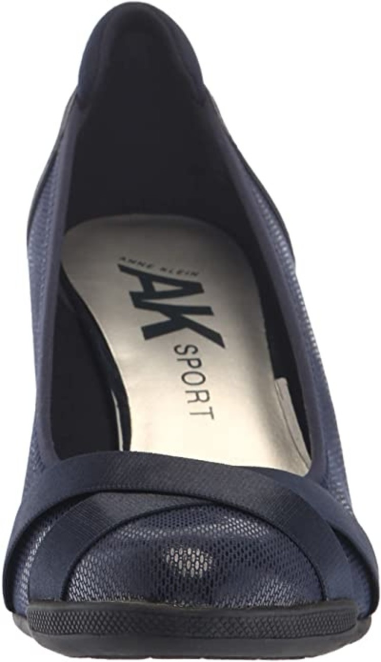 Anne Klein Anne Klein Women's Timeout 2 Navy Wedge Heel