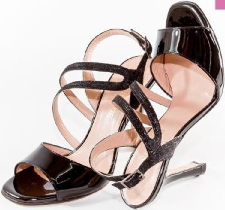 Soffice Sogno Vernissage Di Soffice Sogno Women's E2282 Black Heel