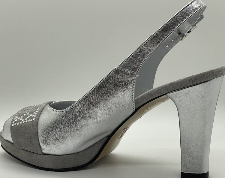 Soffice Sogno Vernissage Di Soffice Sogno Women's 22161 Argento Heel