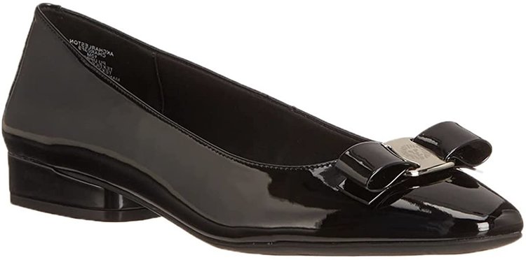 Anne Klein Anne Klein Women's Charleston Flat Black