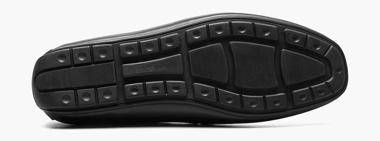 Florsheim Florsheim Mens Talladega Moc Toe Venetian Driver Black