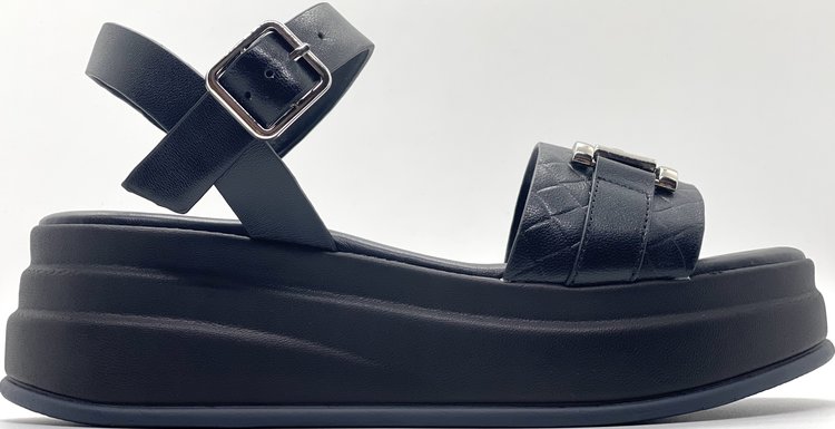 Repo Repo Women's 54225 Black Platform Sandal