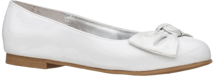 Nina Nina Girl's Fiorenza White Patent