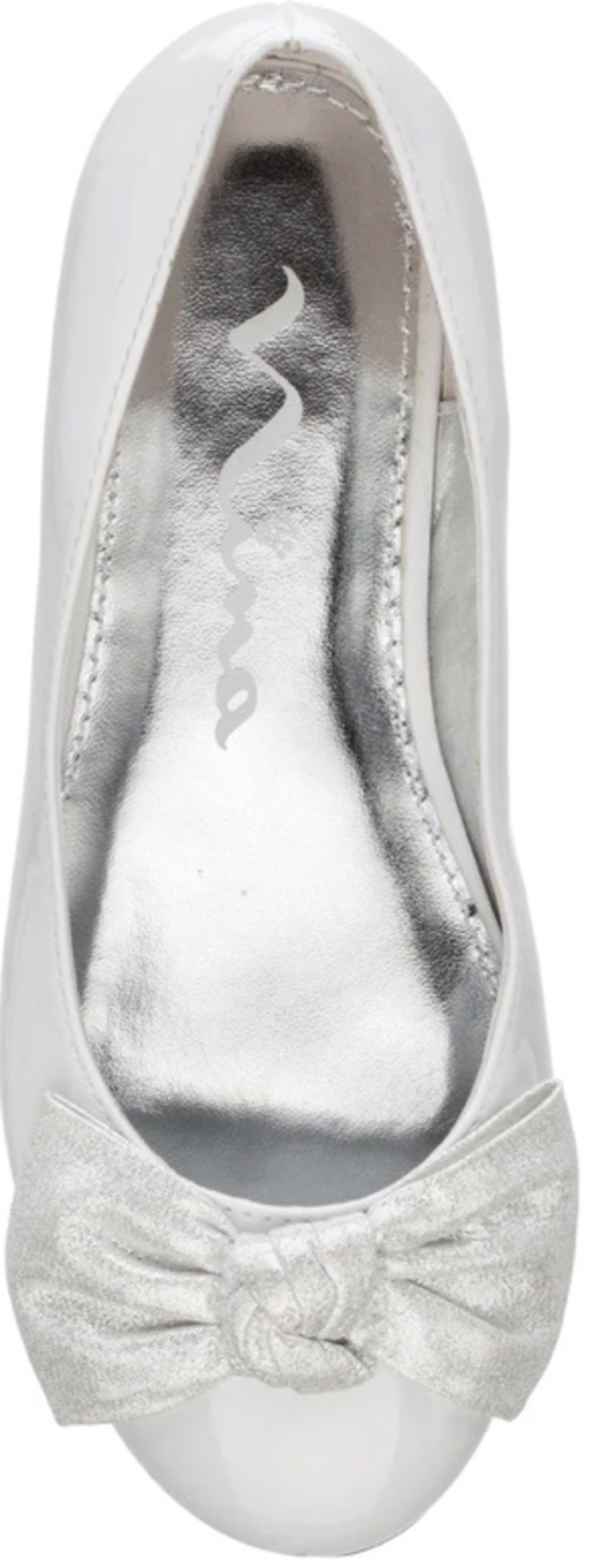 Nina Nina Girl's Fiorenza White Patent