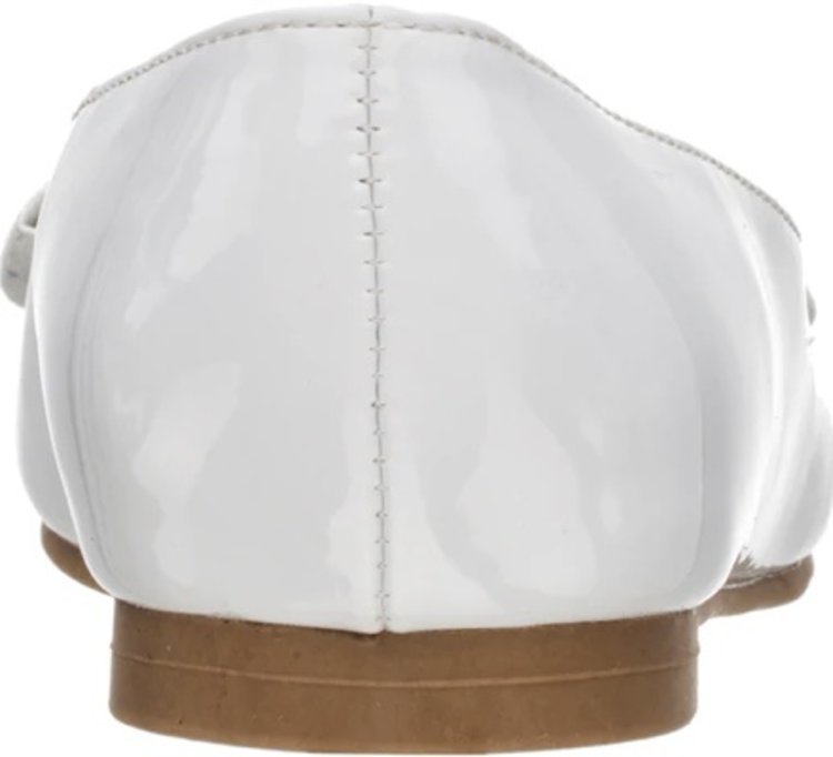 Nina Nina Girl's Fiorenza White Patent