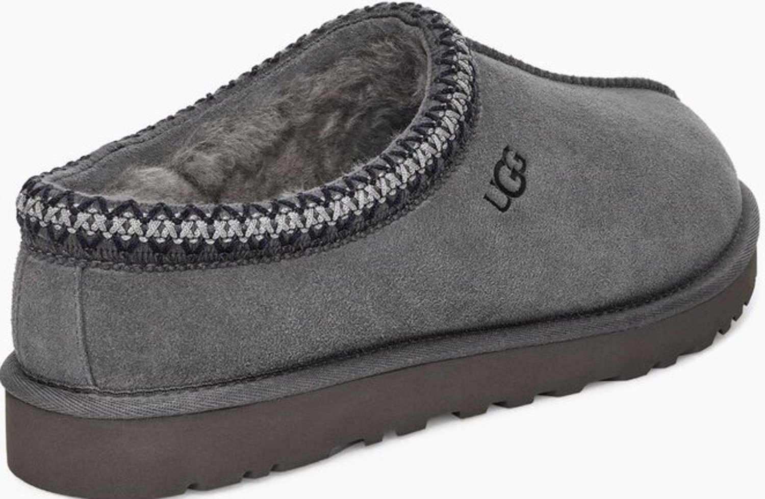 UGG tasman slippers in black suede