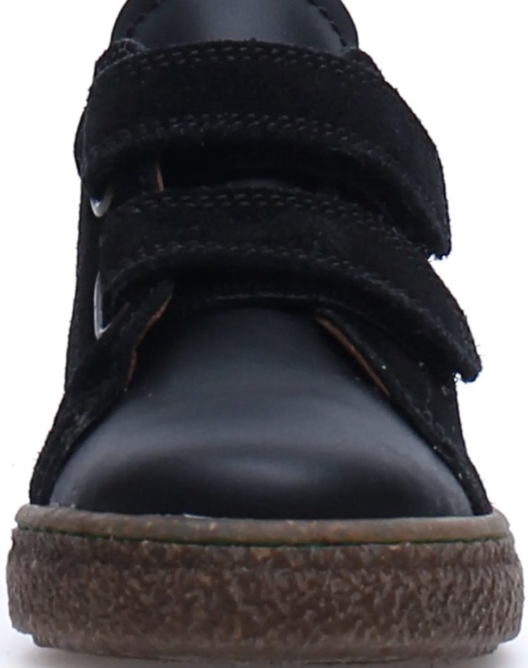 Naturino Naturino Boy’s Albus VL Black Sued Sneaker