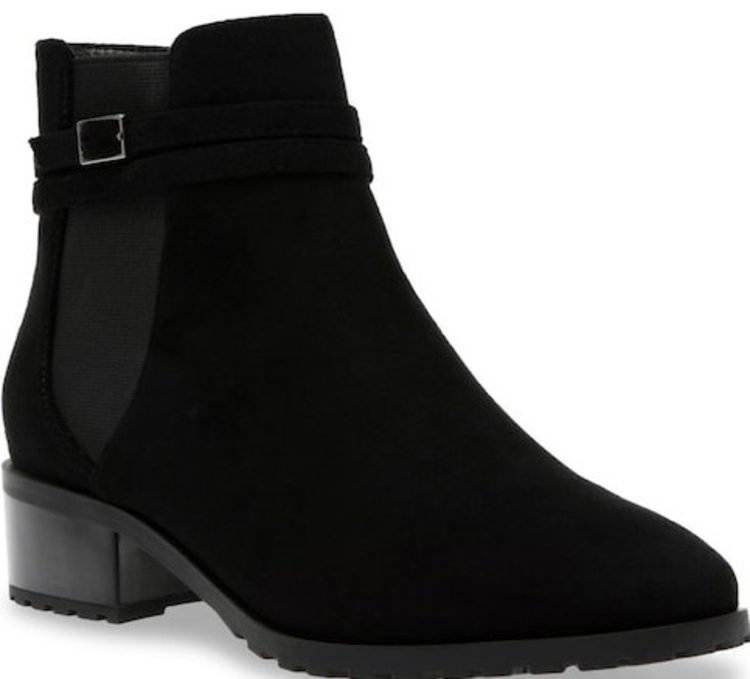 Anne Klein Anne Klein Women's Cassie Black Suede Bootie