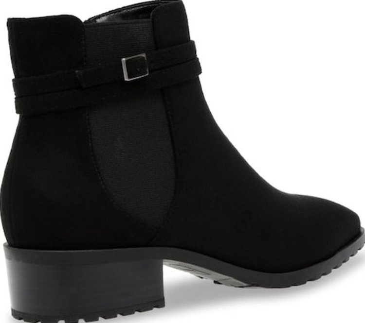 Anne Klein Anne Klein Women's Cassie Black Suede Bootie