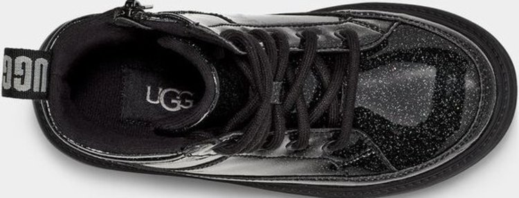 UGG UGG Girl's Robley Black Glitter Boot