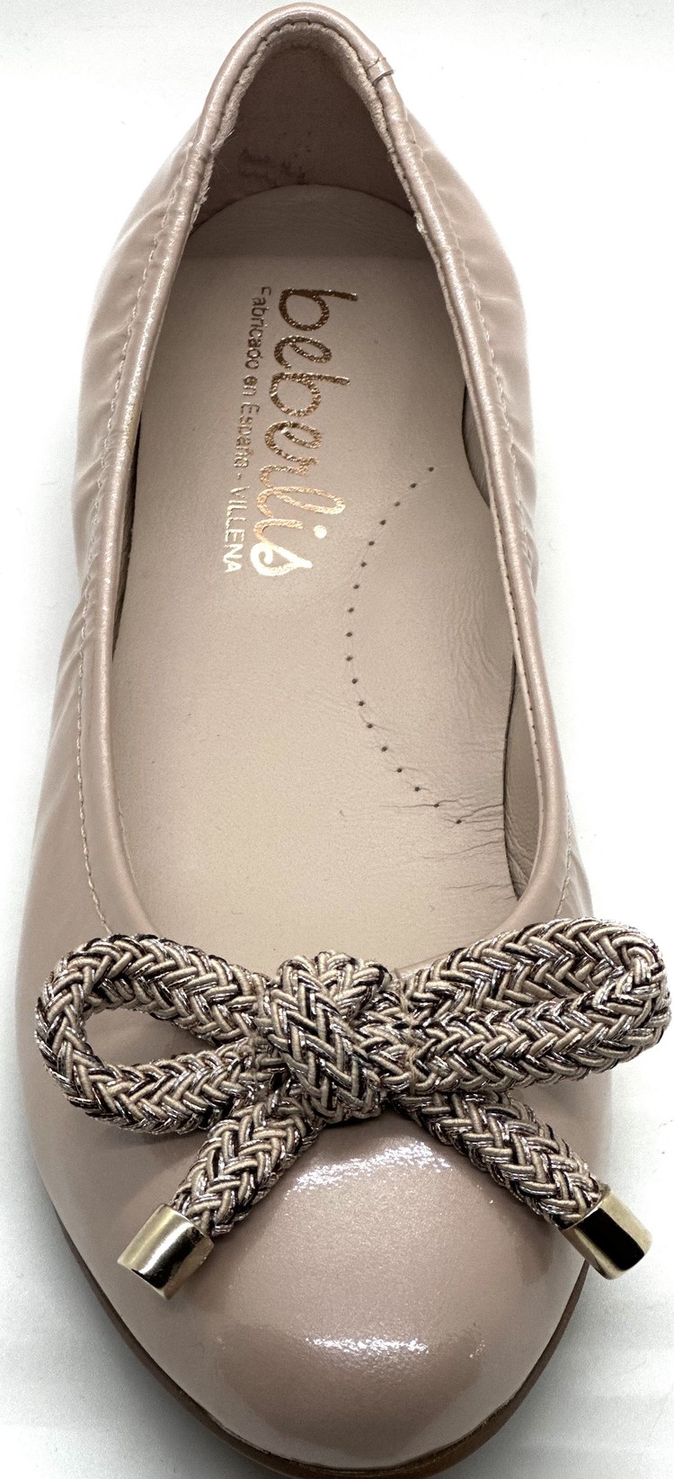 Beberlis Beberlis Gilr's Nogal 23002 Champagne Shoe