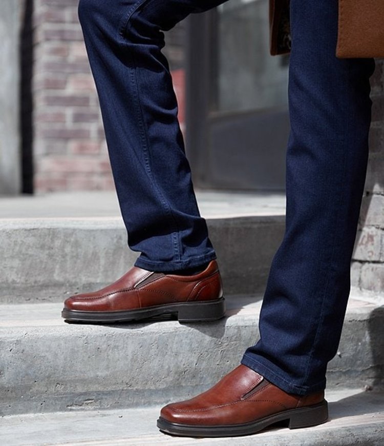 Ecco Ecco Men's Helsinki 2 Cognac Slip-On