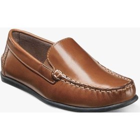 Florsheim Florsheim Boy’s Jasper Venetian Tan Loafer